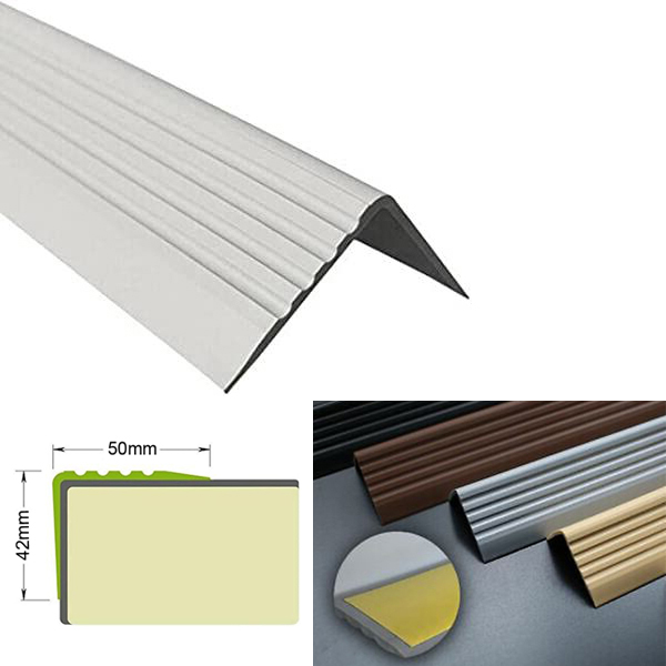 Self Adhesive Stair Nosing Bullnose Stair Nosing Rubber Angle Step Edge