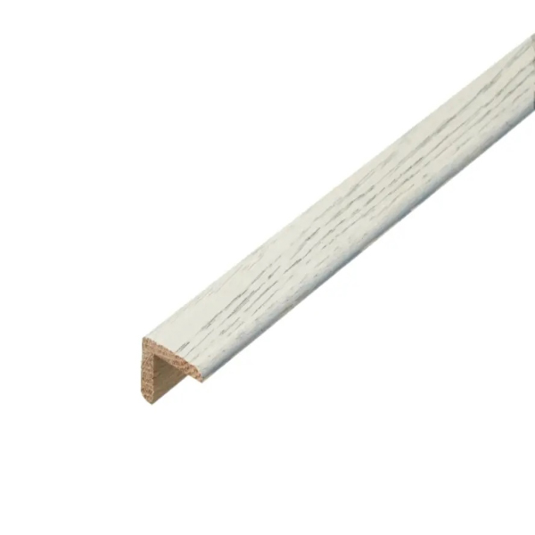  21mm x 21mm Solid Oak Corner Moulding Beading Profile Trim For Stairs