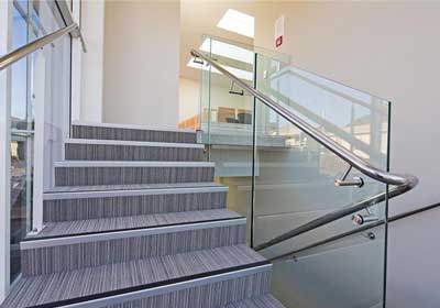 Premium Stair Nosing in High-Traffic Buildings