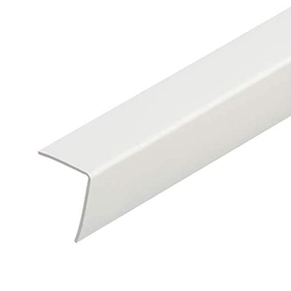 White Plastic Pvc Corner 90 Degree Angle Trim