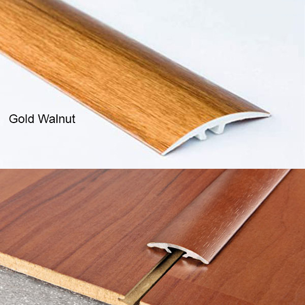 Wood Effect Door Edging Floor Trim Threshold - 40mm Self-Adhesive