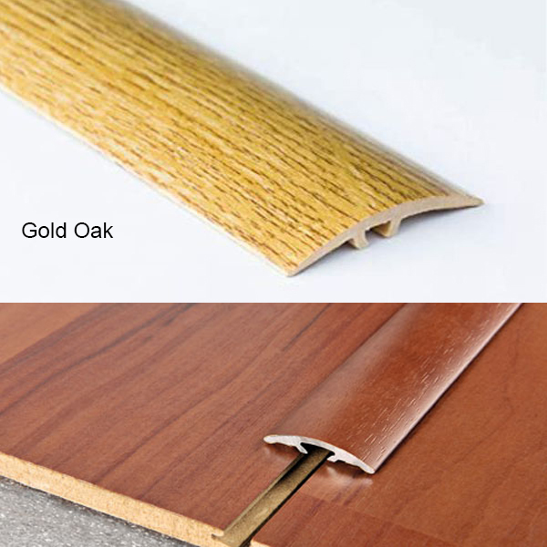 Wood Effect Door Edging Floor Trim Threshold - 40mm Self-Adhesive