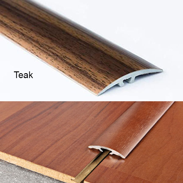 Wood Effect Door Edging Floor Trim Threshold - 40mm Self-Adhesive