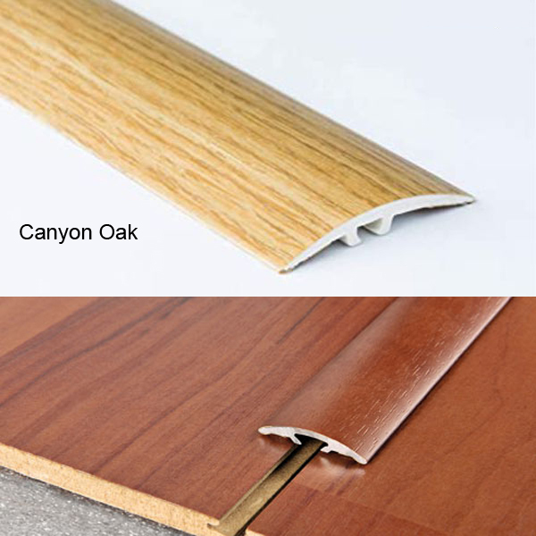 Wood Effect Door Edging Floor Trim Threshold - 40mm Self-Adhesive