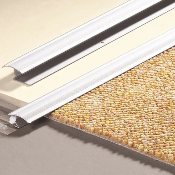 Z Shape Carpet to Tile Wood Laminate Metal Door Bar Trim Threshold