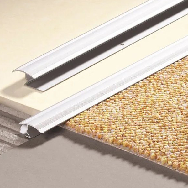 Z Shape Carpet to Tile Wood Laminate Metal Door Bar Trim Threshold